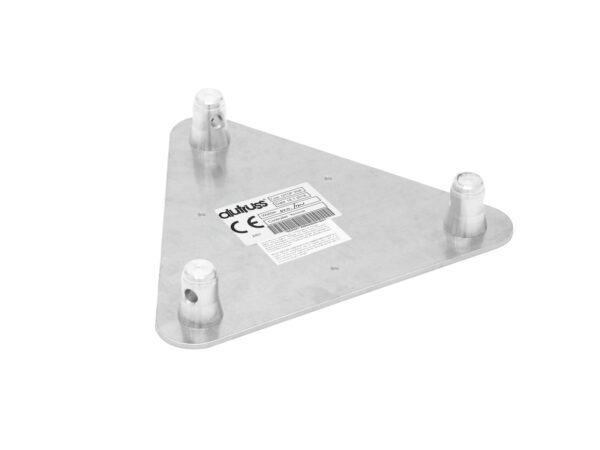 Alutruss Trilock QTM-10, nástěnná deska s půlspojkami