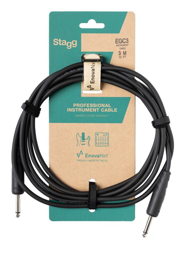 Stagg EGC3, kabel JACK/JACK, 3m