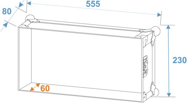 Rack Profi 4HE, hloubka 45cm, 9mm - Obrázek 8