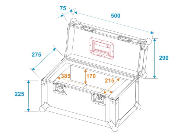 Transportní case pro Eurolite TSL-100/200 - Image 8