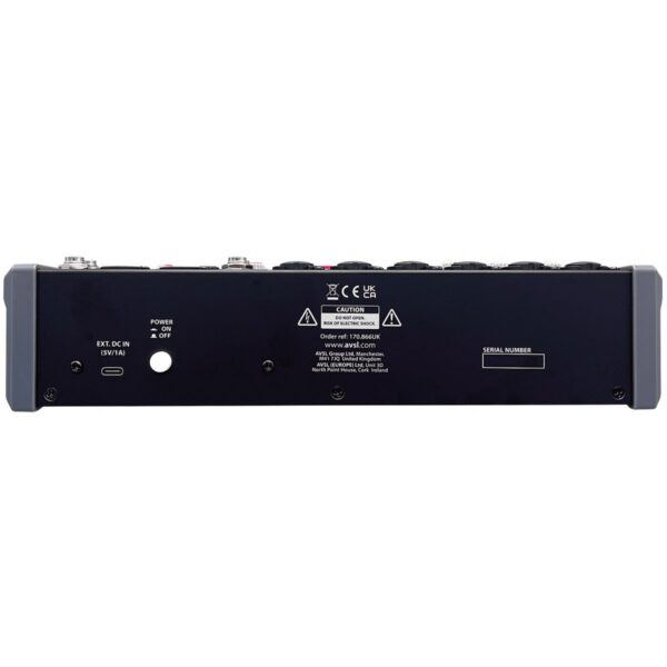 Citronic CMA-10, mixážní pult s DSP FX a BT/USB - Image 3