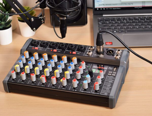 Citronic CMA-10, mixážní pult s DSP FX a BT/USB - Image 7