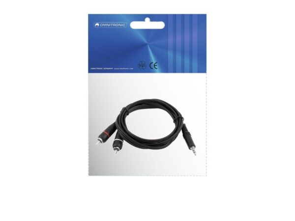 Kabel SKC-15 Jack 3,5 stereo - 2x RCA, 1,5 m - Image 3