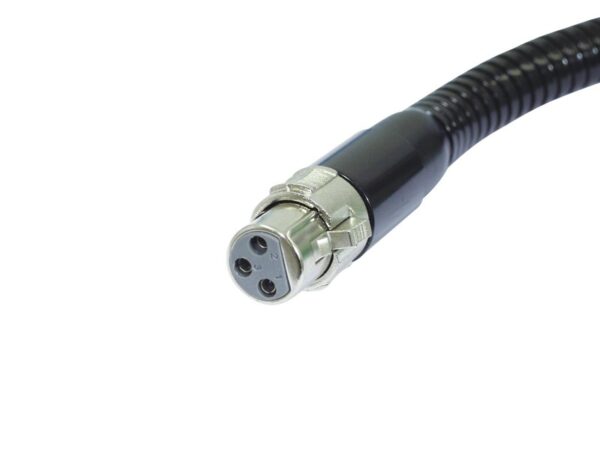 OMNITRONIC Husí krk XLR/XLR, 47cm, černý - Image 5
