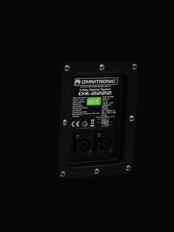 Omnitronic DX-2222, reprobox 400W - Image 5