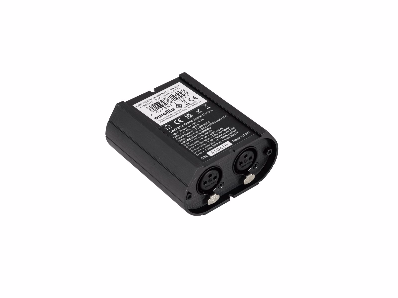 EUROLITE USB/LAN-DMX 2x512ch - Obrázek 3