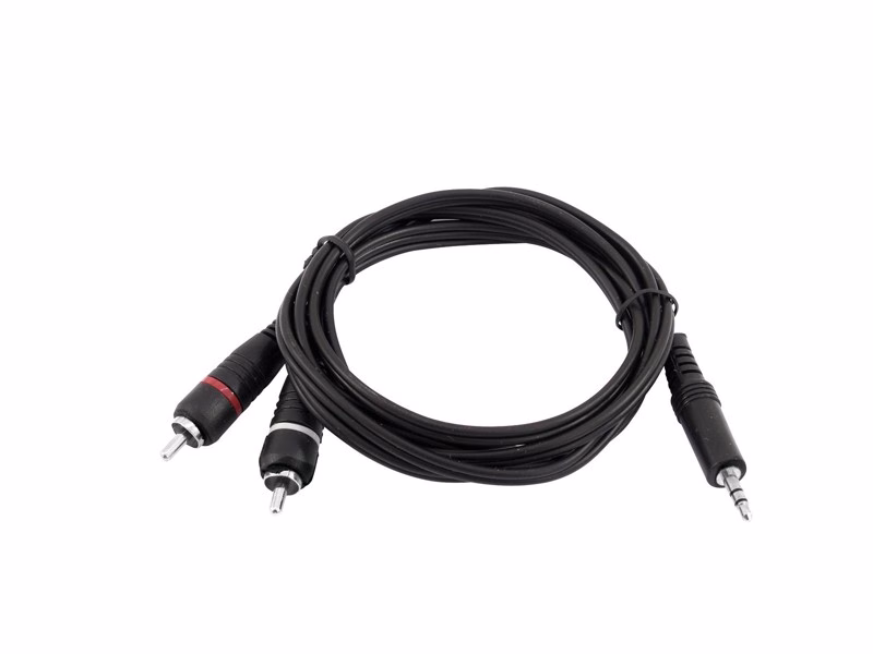 Omnitronic kabel 1x stereo mini Jack 3,5mm/2x RCA, 1,5m - Obrázek 9