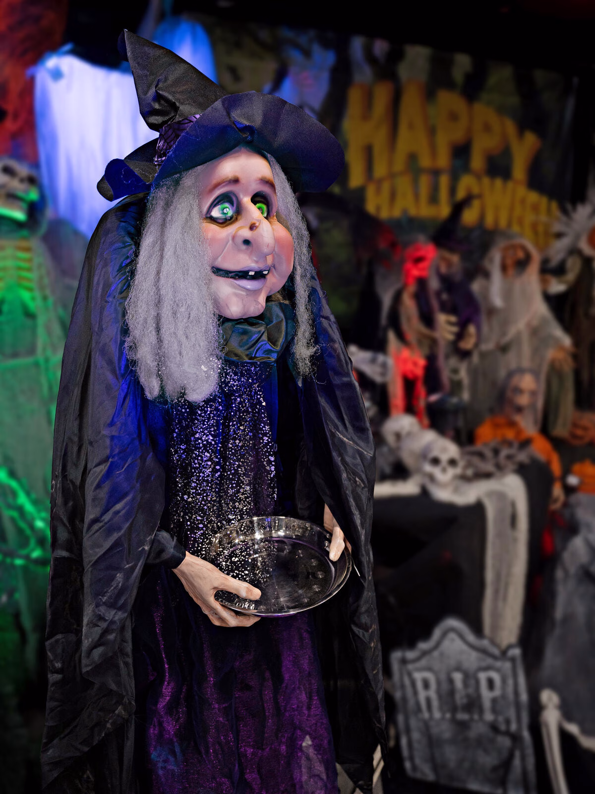 Halloweenská čarodějnice, 180 cm - Obrázek 13