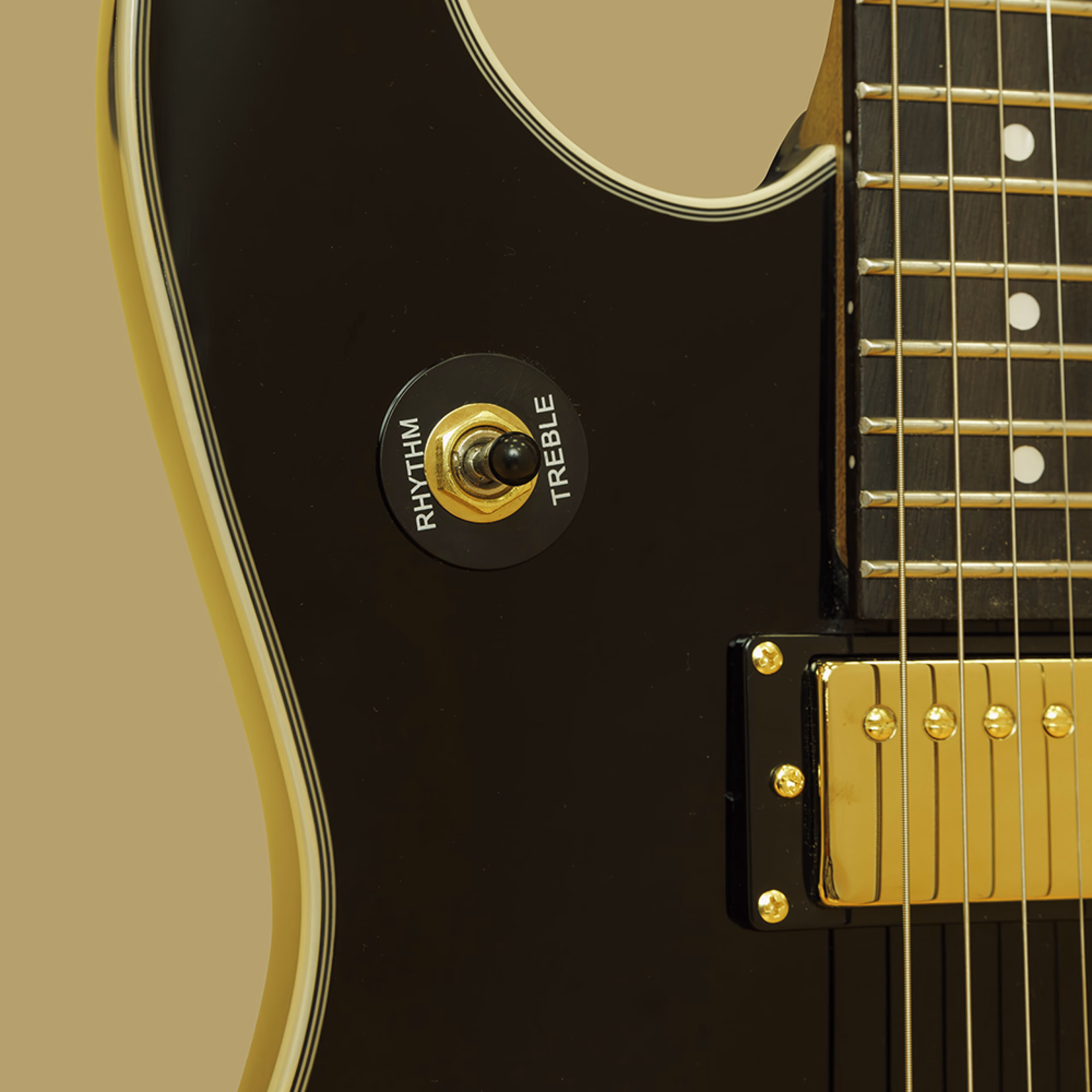 Stagg 30TH LEGACY BLK, elektrická kytara, černá - Obrázek 4