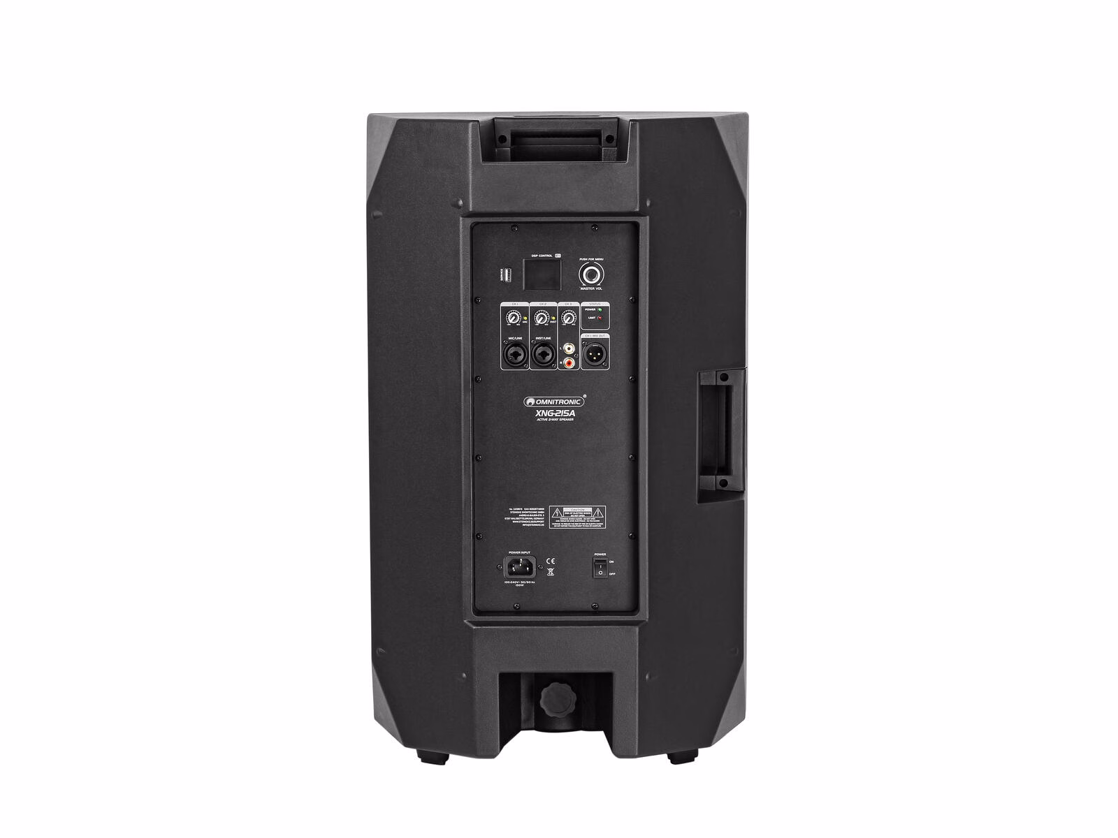 Omnitronic XNG-215A, aktivní 15" reprobox, DSP/BT/TWS, 400W - Obrázek 4