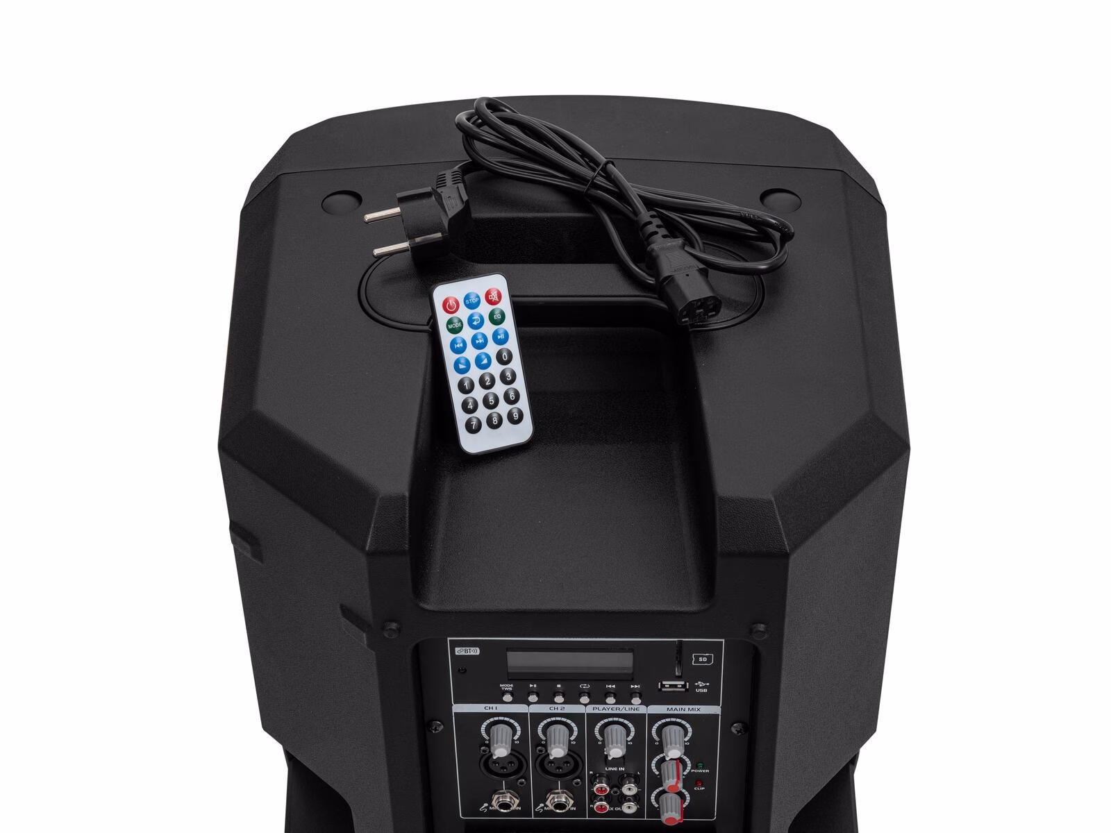 Omnitronic VFM-212AP MK2, aktivní 12" reprobox SD/BT/USB/TWS, 140W - Obrázek 5