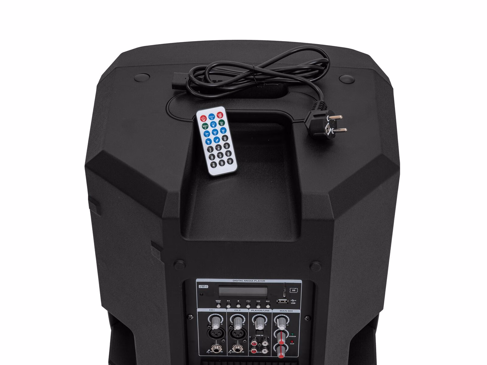 Omnitronic VFM-215AP MK2, aktivní 15" reprobox SD/BT/USB/TWS, 150W - Obrázek 5