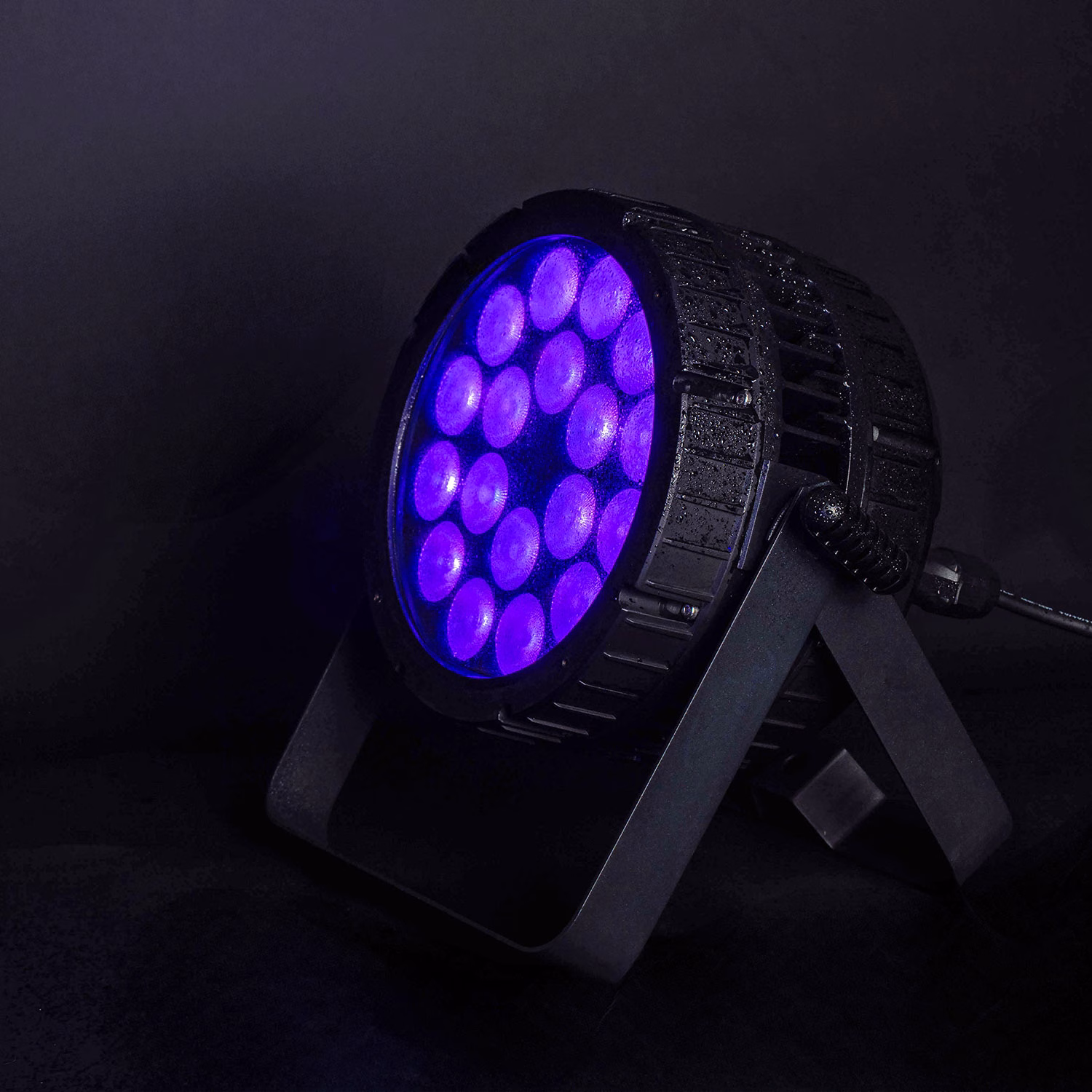 Citronic HIPAR-200, LED PAR 18x 15W RGBLA-UV, IP 65 - Obrázek 4