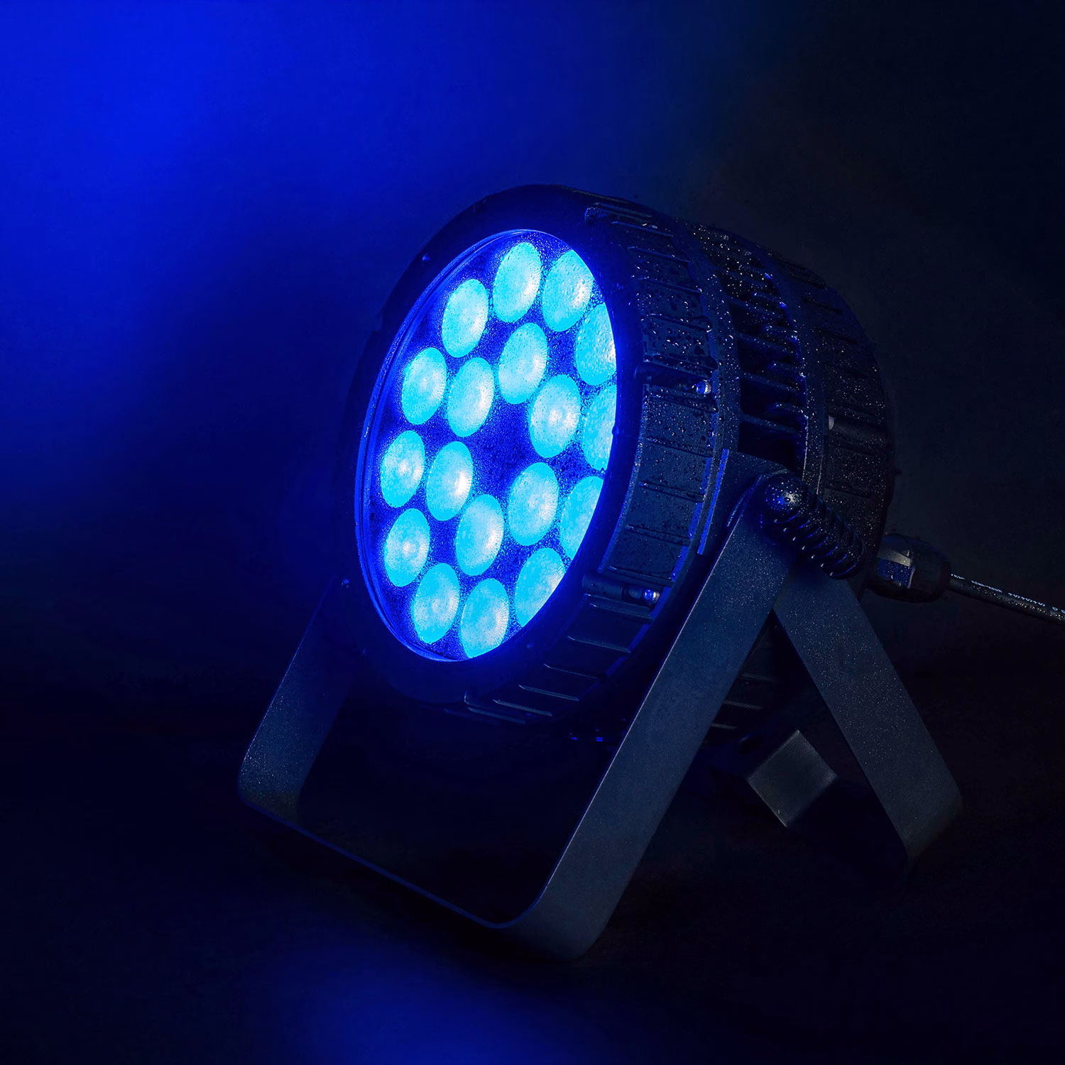 Citronic HIPAR-200, LED PAR 18x 15W RGBLA-UV, IP 65 - Obrázek 5