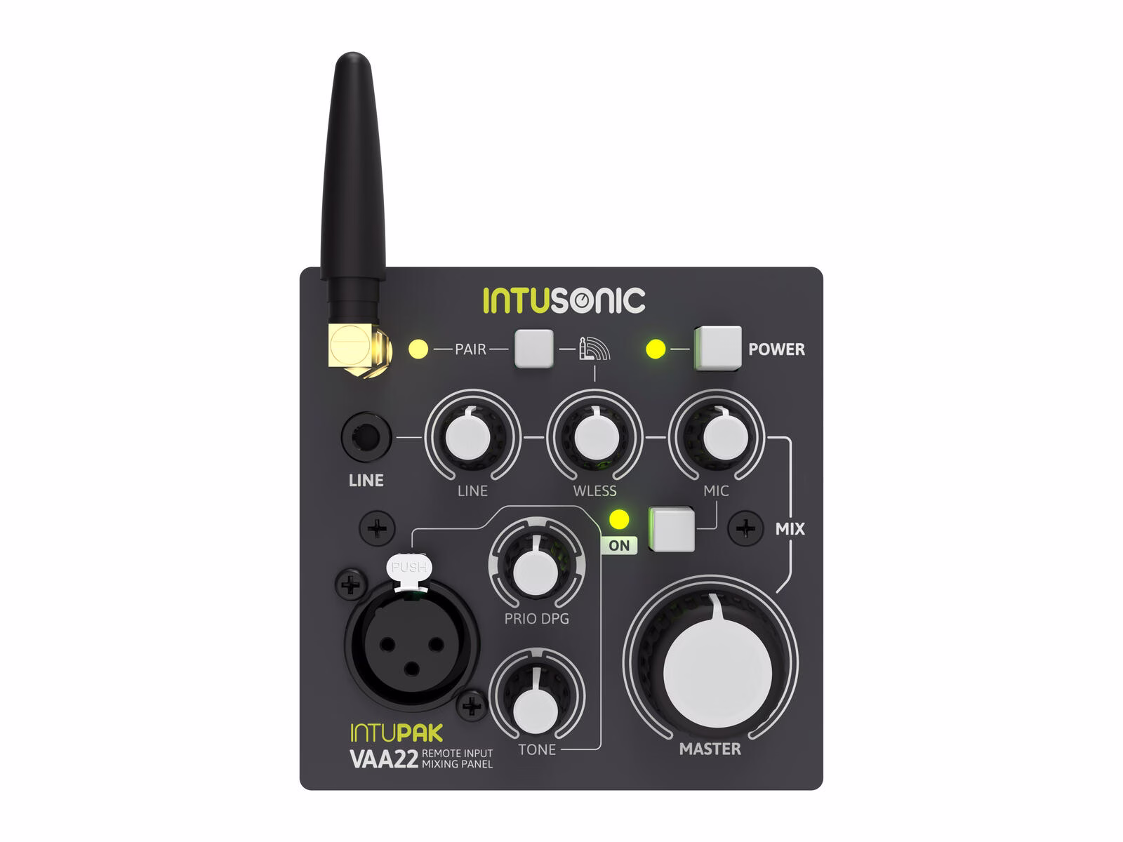 INTUSONIC VAA22 Montážní předzesilovač/mixážní pult