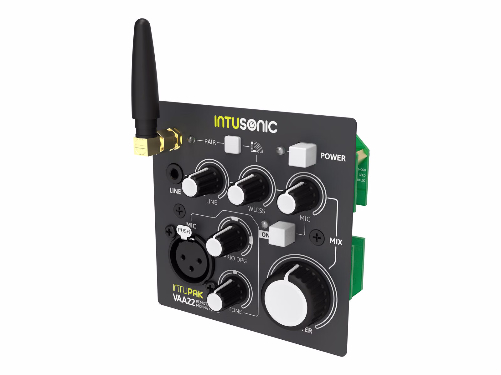INTUSONIC VAA22 Montážní předzesilovač/mixážní pult - Obrázek 6