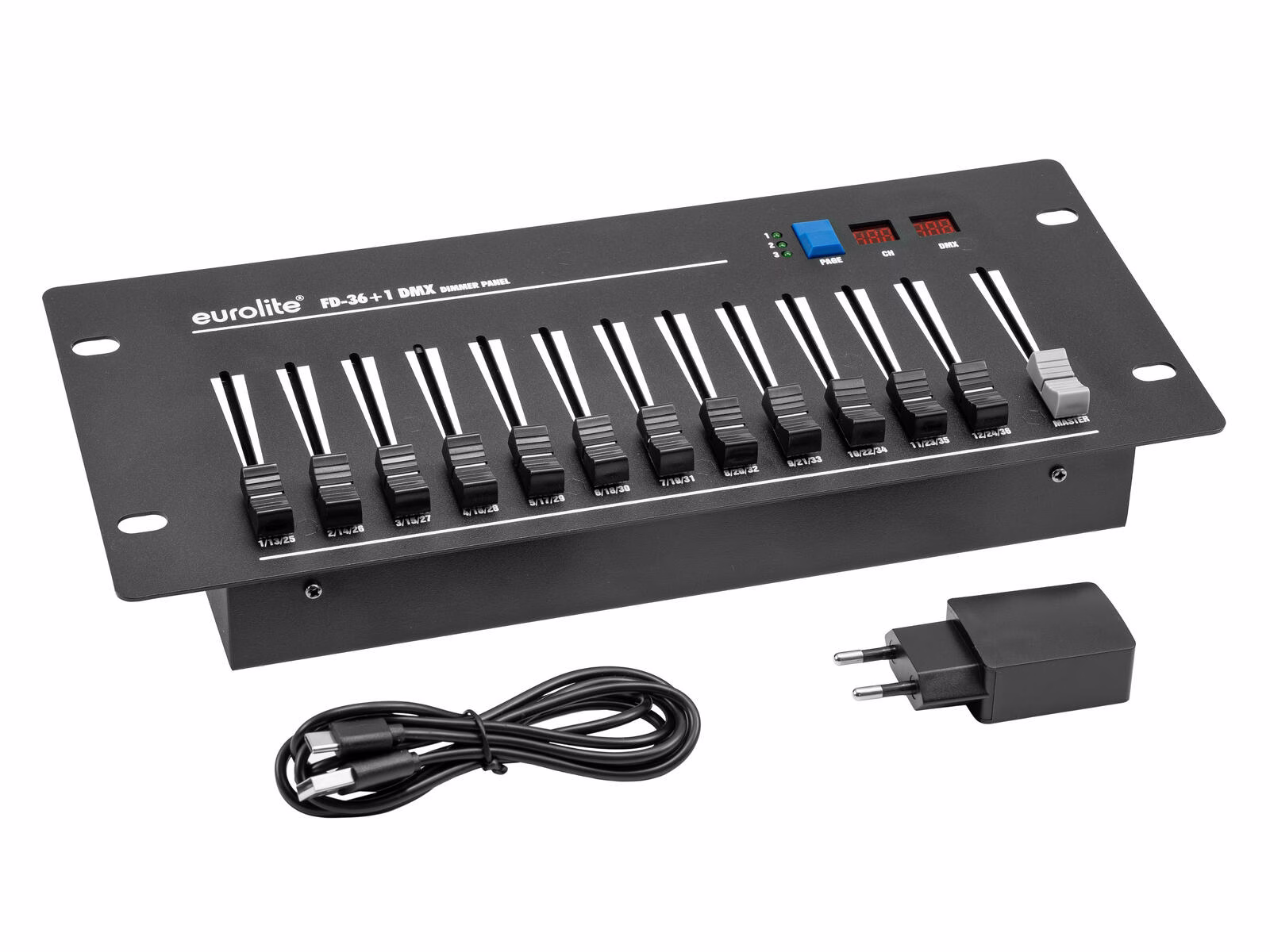 Eurolite FD-36+1 DMX stmívací ovladač - Obrázek 6