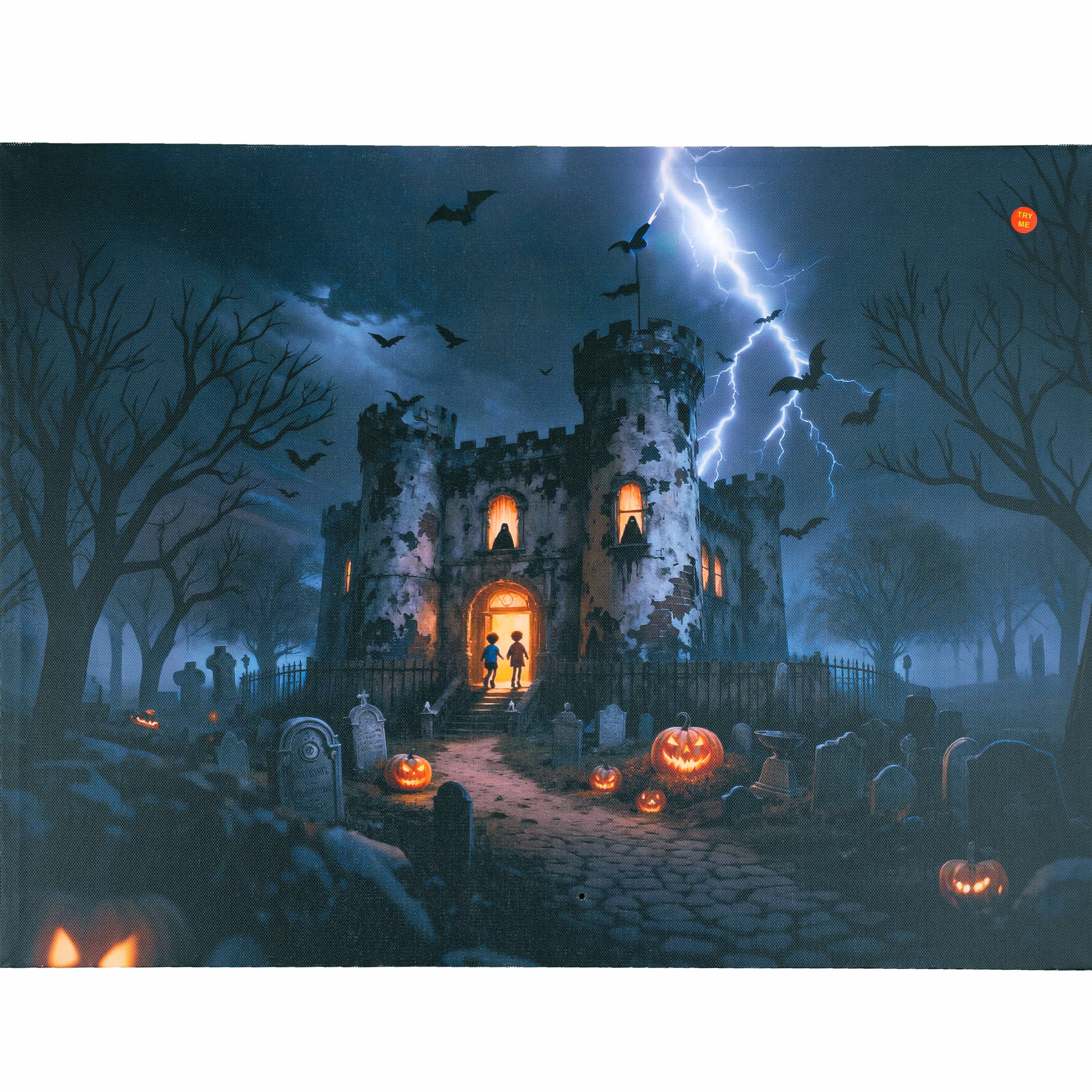 Halloween strašidelný obraz