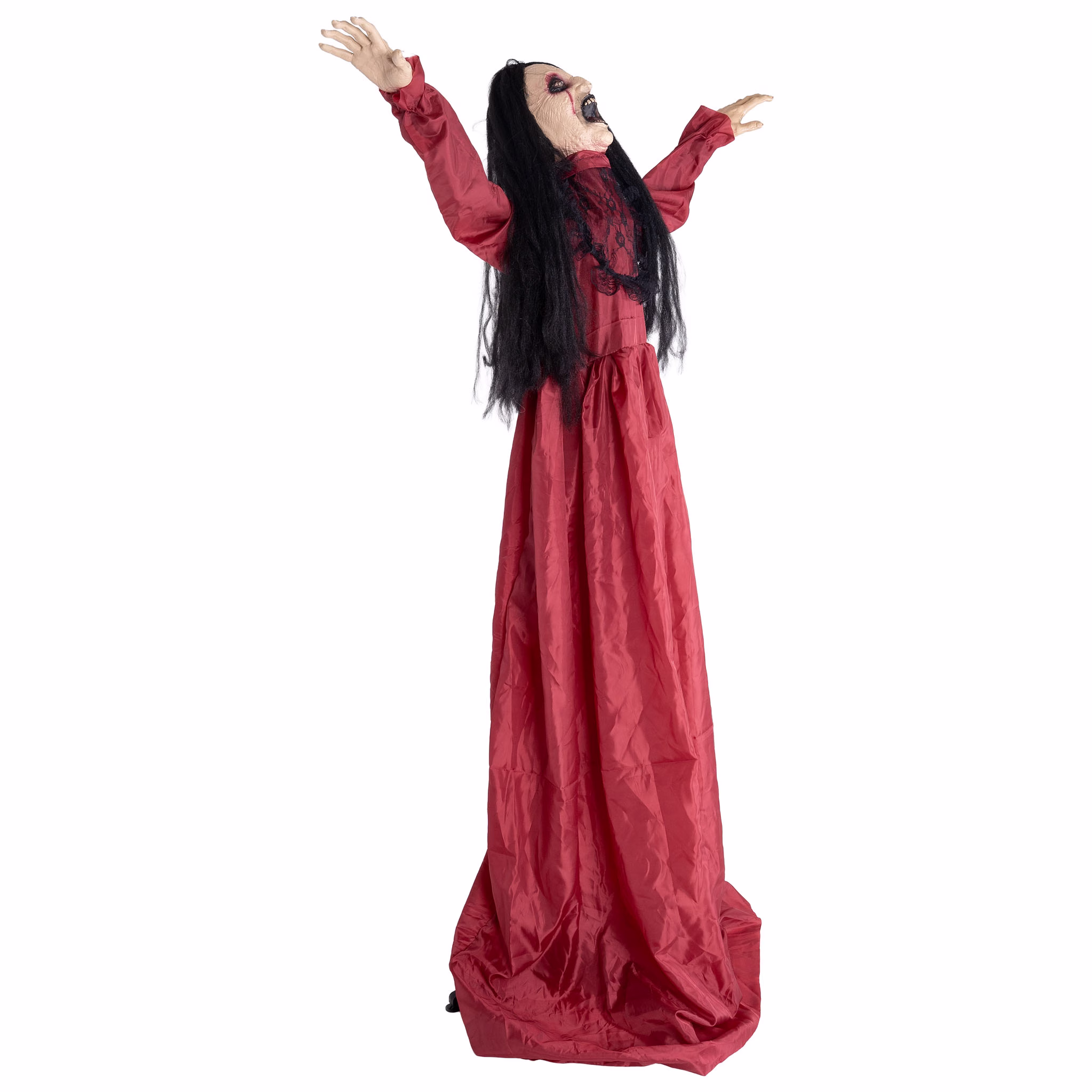 Halloween dívka v červených šatech, 157 cm - Obrázek 4