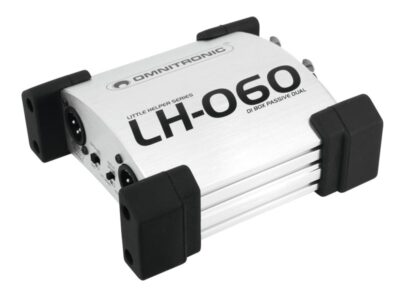 Omnitronic LH-060, pasivní DI-box dvojitý