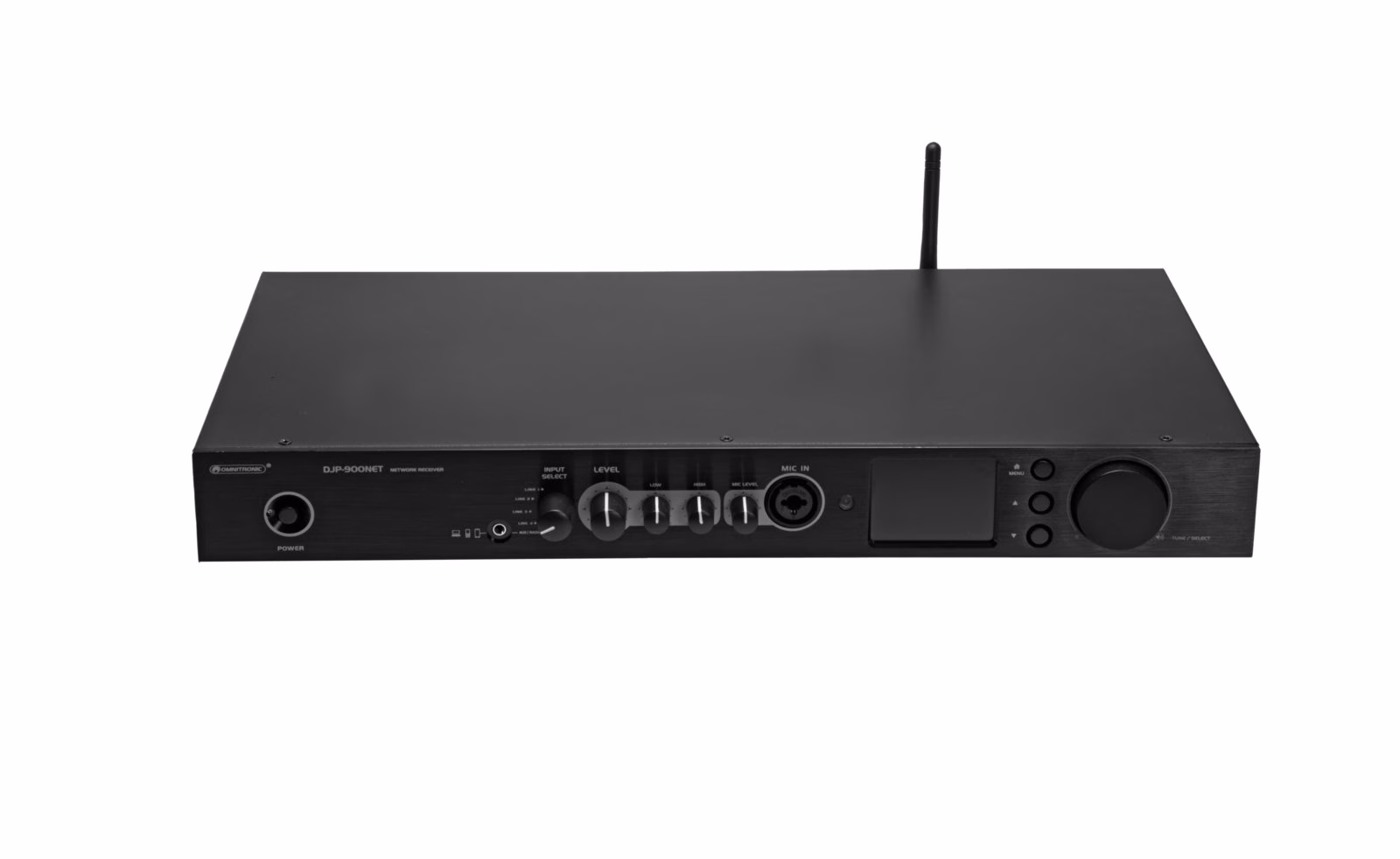 Omnitronic DJP-900NET Stereo přijímač se zesilovačem třídy D s internetovým rádiem - Obrázek 10