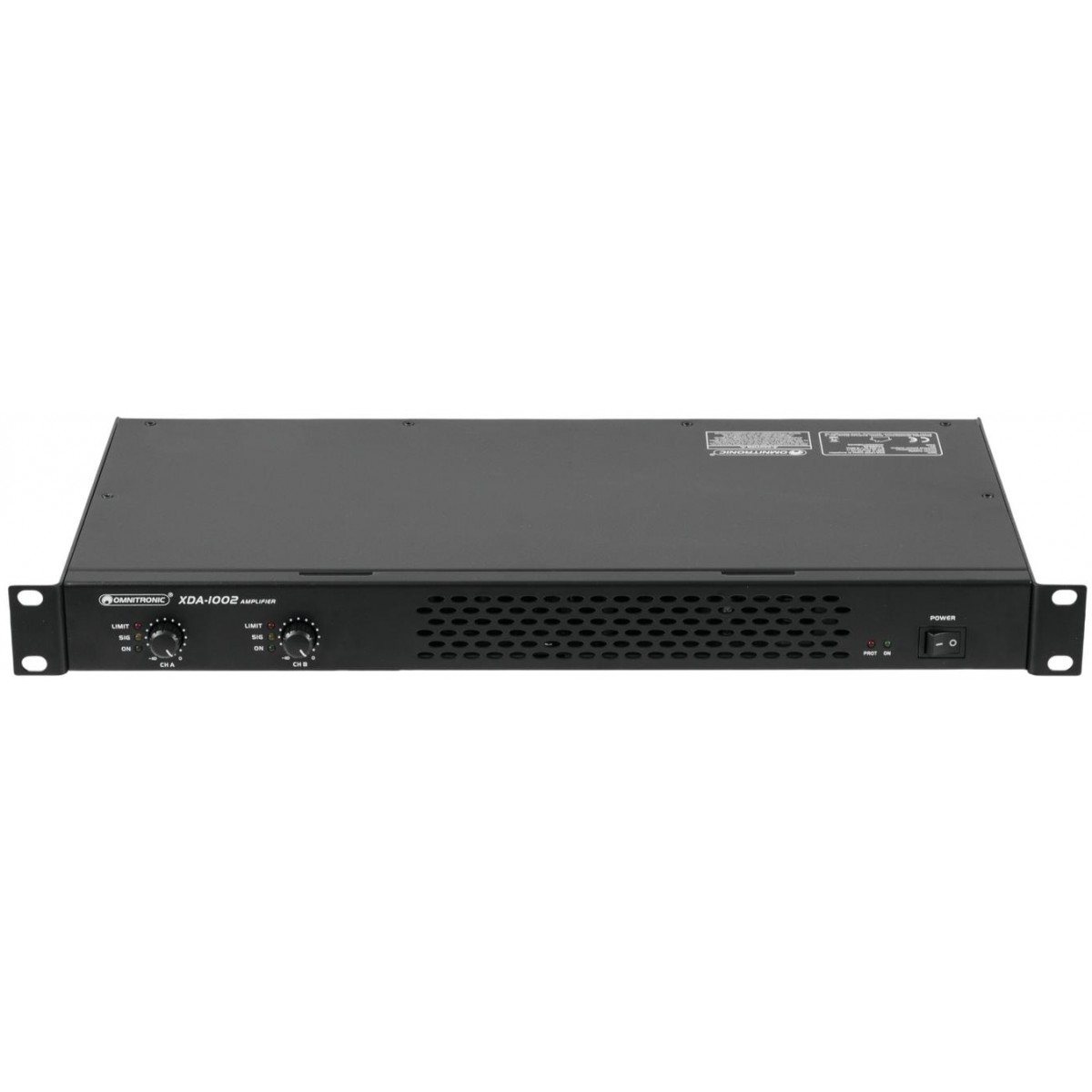 Omnitronic XDA-1002, zesilovač 2x 510 W