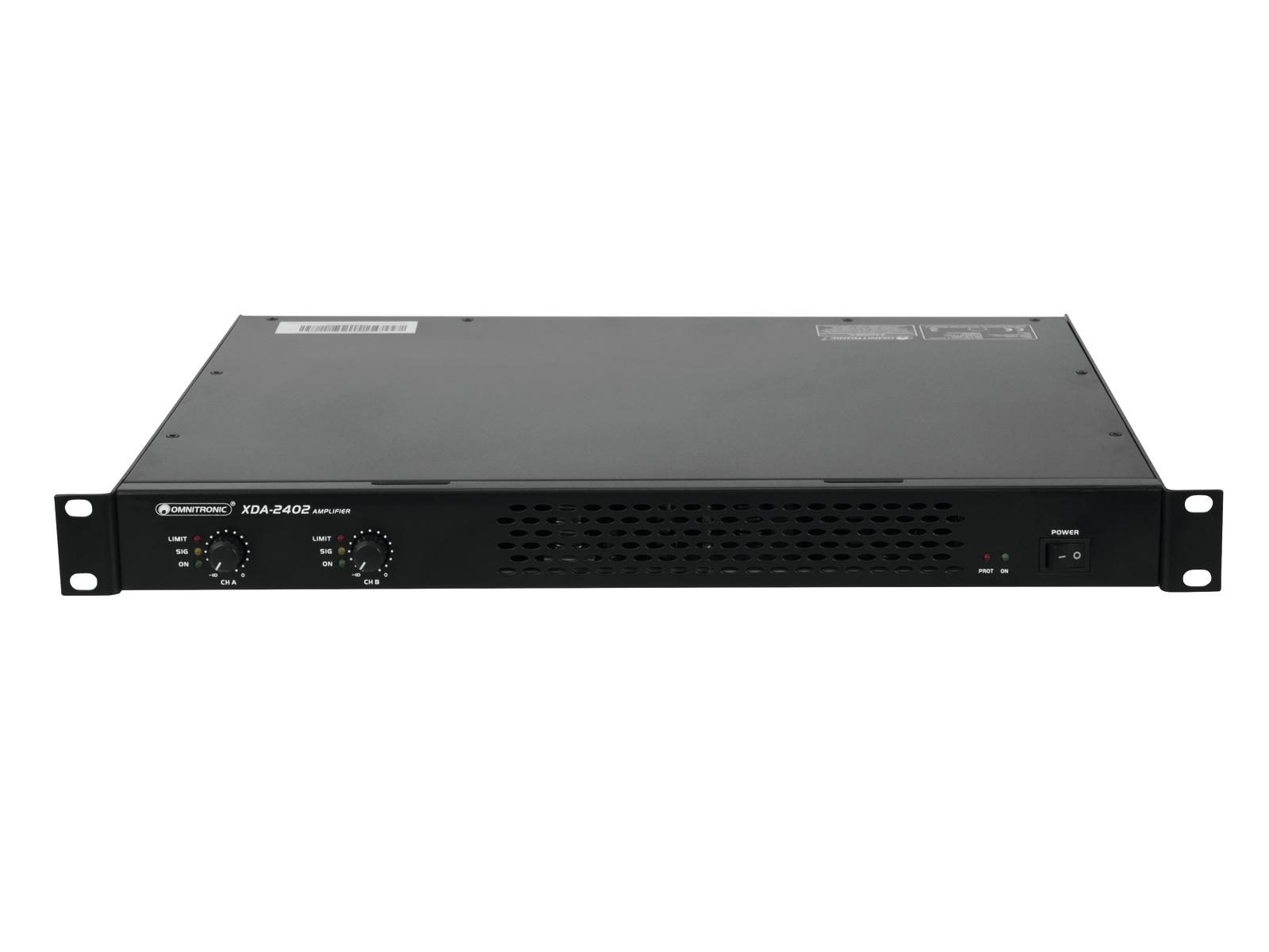 Omnitronic XDA-2402 Class D zesilovač