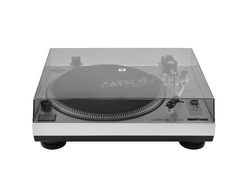 Omnitronic BD-1350, gramofon s řemínkovým pohonem, stříbrný - Obrázek 4