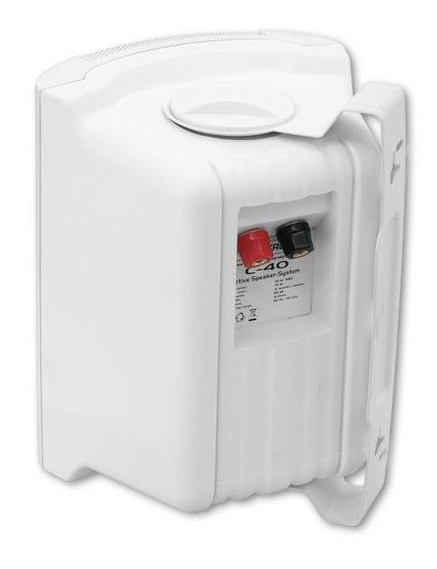 Omnitronic C-40, pasivní 4" reproboxy 35W, bílé, cena/pár - Obrázek 3