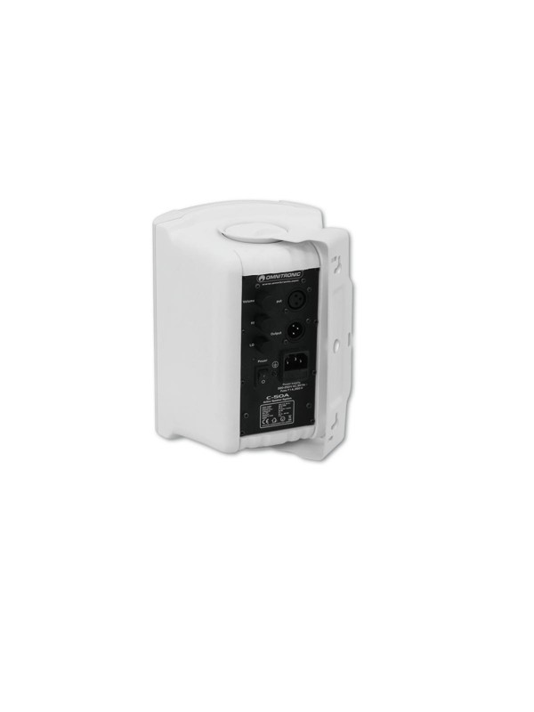 Omnitronic C-50A, aktivní 5" reproboxy 50W, bílé, cena/pár - Obrázek 3