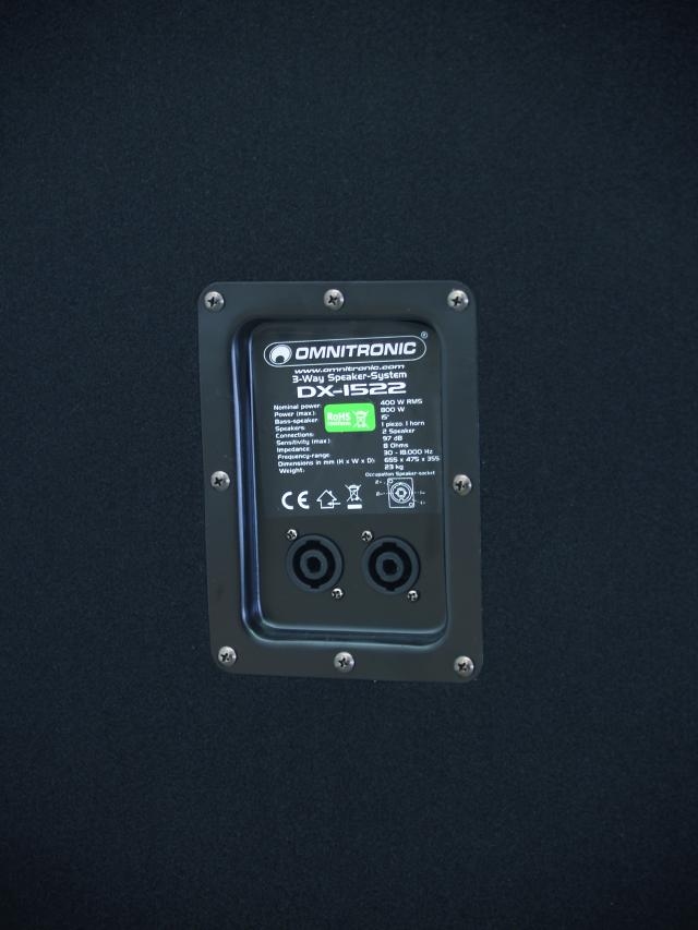 Omnitronic DX-1522, reprobox 200W - Obrázek 3
