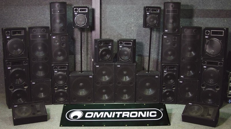 Omnitronic TX-2520, reprobox 350W - Obrázek 4