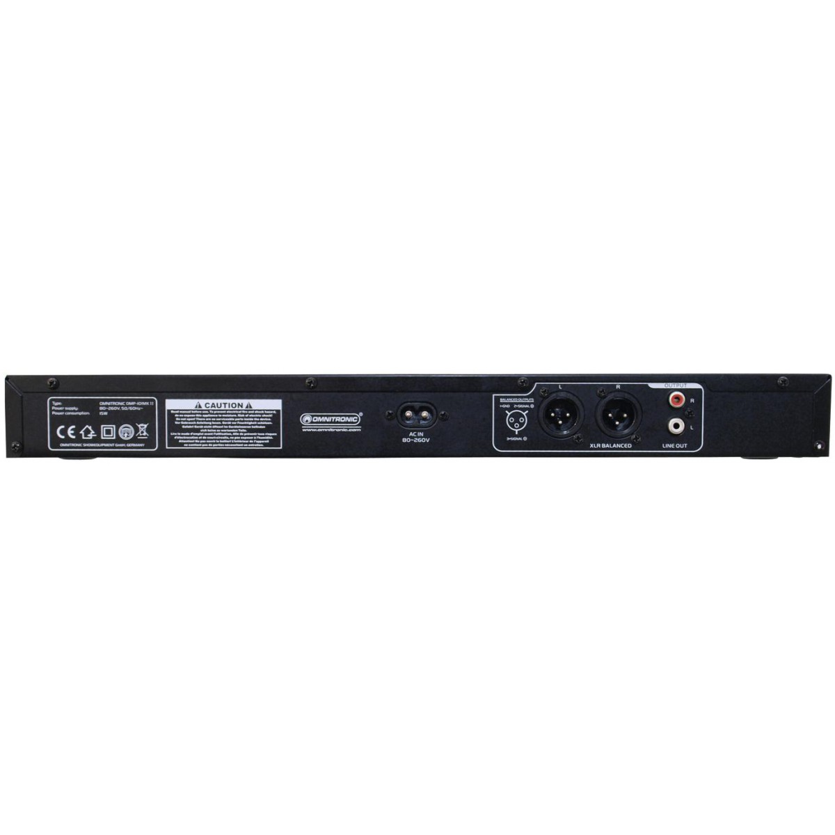 Omnitronic DMP-102 USB/SD přehrávač - Obrázek 5