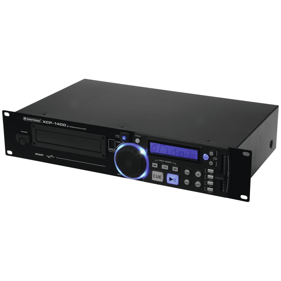 Omnitronic XCP-1400, CD přehrávač - Obrázek 3