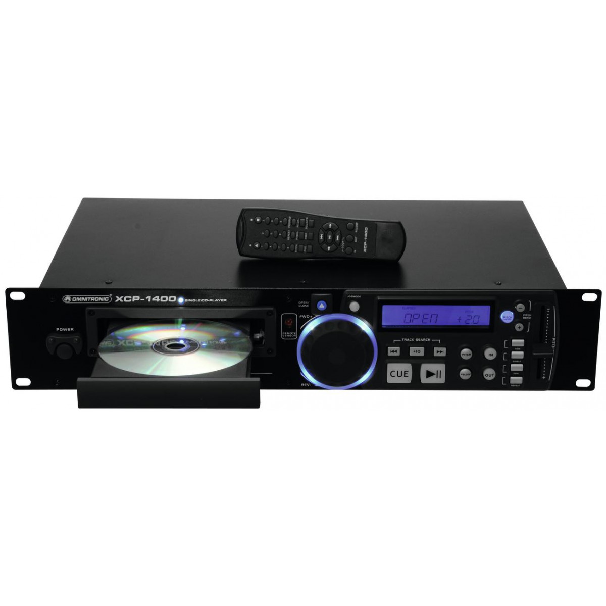 Omnitronic XCP-1400, CD přehrávač - Obrázek 5