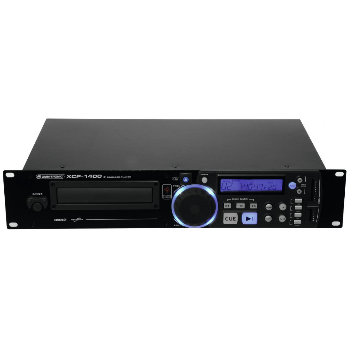 Omnitronic XCP-1400, CD přehrávač - Obrázek 6
