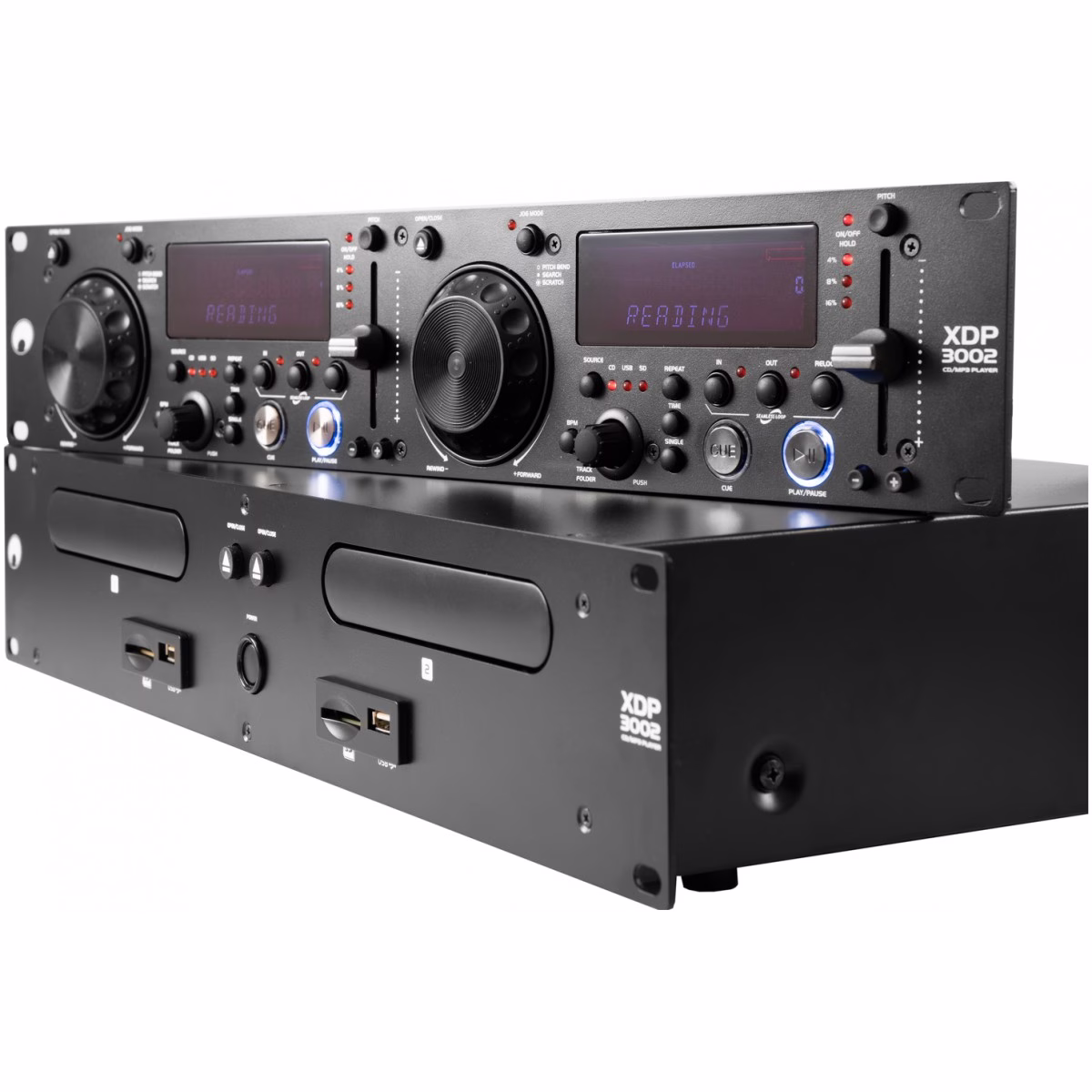 Omnitronic XDP-3002, duální CD/MP3/SD/USB přehrávač, 19" - Obrázek 11