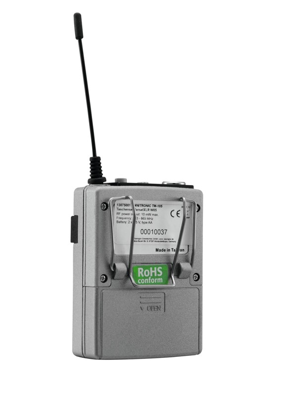 Omnitronic TM-105, bezdrátový vysílač pro W.A.M.S. - 05 - Obrázek 3