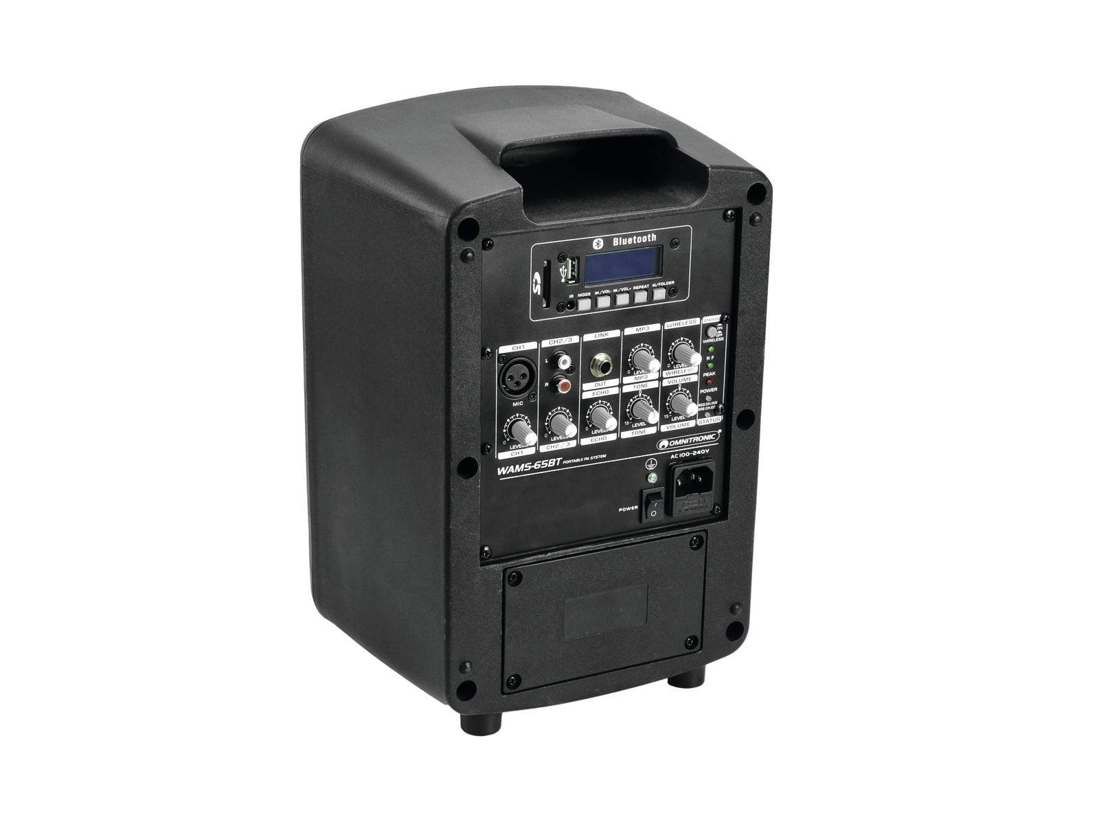 Omnitronic WAMS-65BT, bezdrátový PA system - Obrázek 3