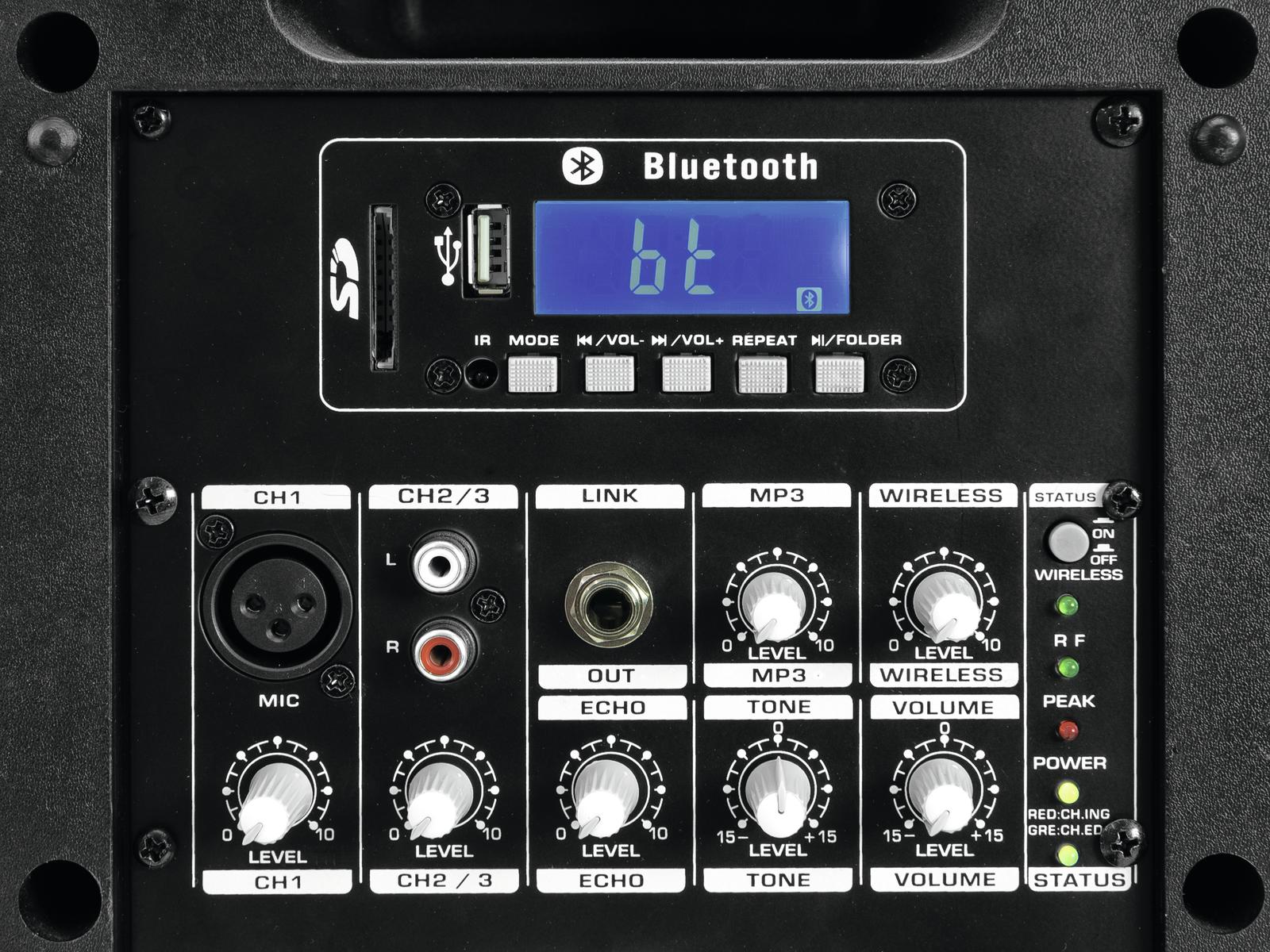 Omnitronic WAMS-65BT, bezdrátový PA system - Obrázek 4