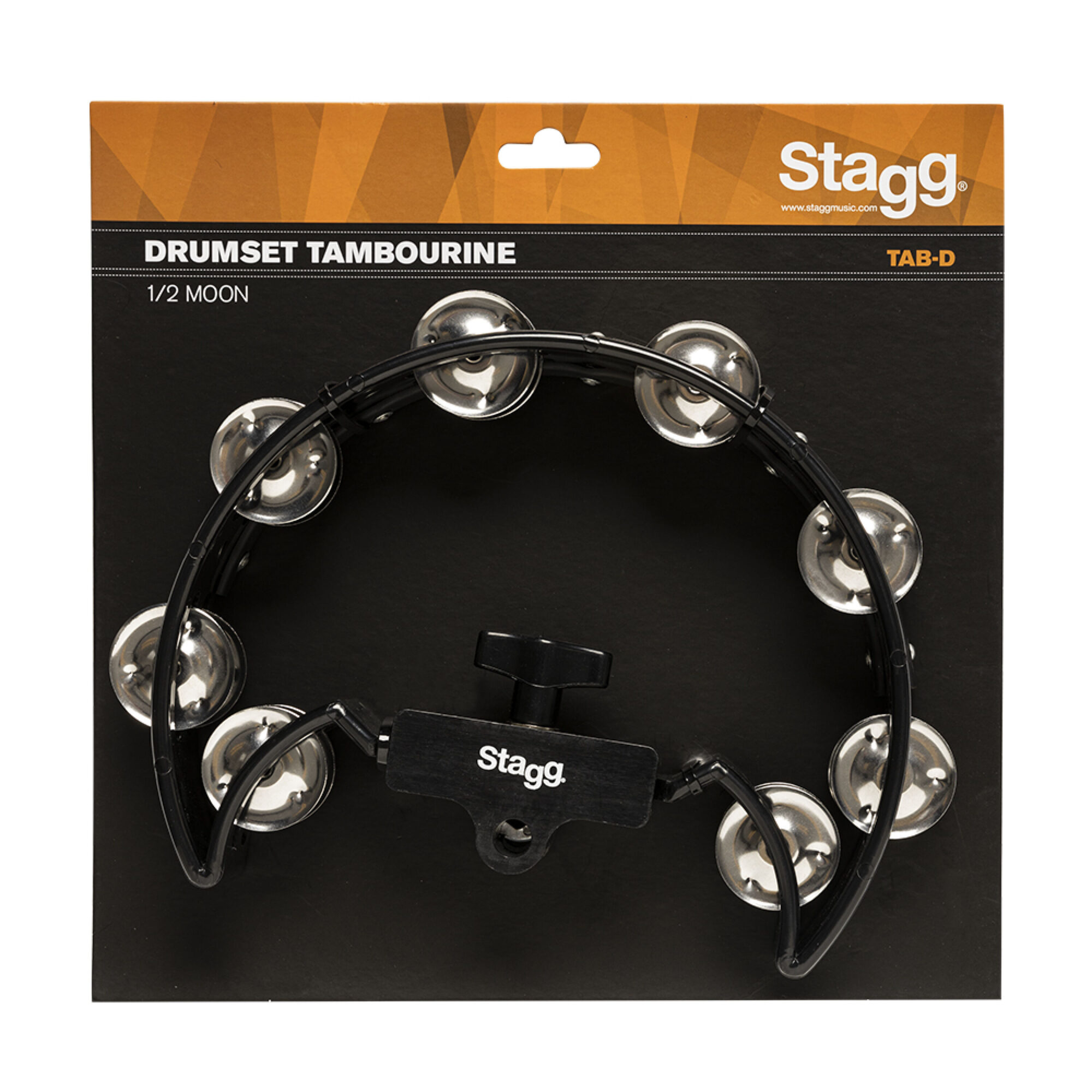 Stagg TAB-D BK, tamburína pro hi-hat, černá - Obrázek 4