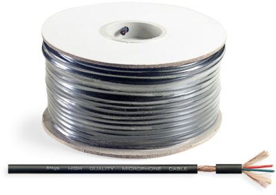 Stagg ROLL HP65/1,5H reproduktorový kabel, 2x1,5 mm, černý, 100 m cívka