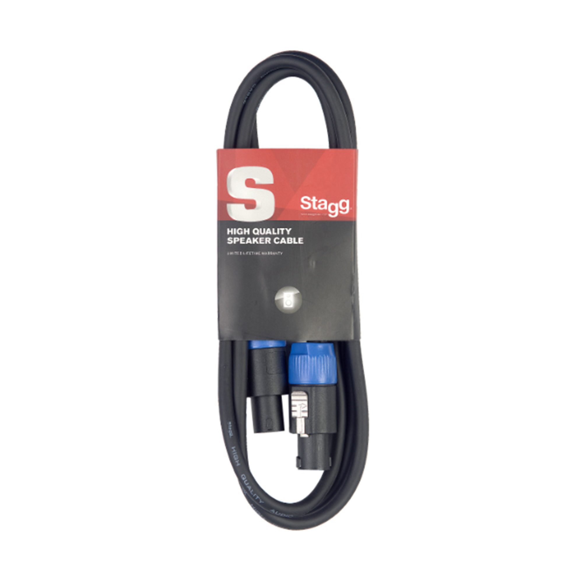 Stagg SSP10SS15, reproduktorový kabel Speakon - Speakon zástrčka, 10m - Obrázek 7