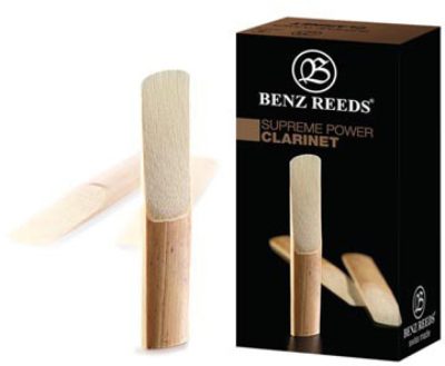 Benz Reeds Power, plátky pro B klarinet, 3,5, 5 ks