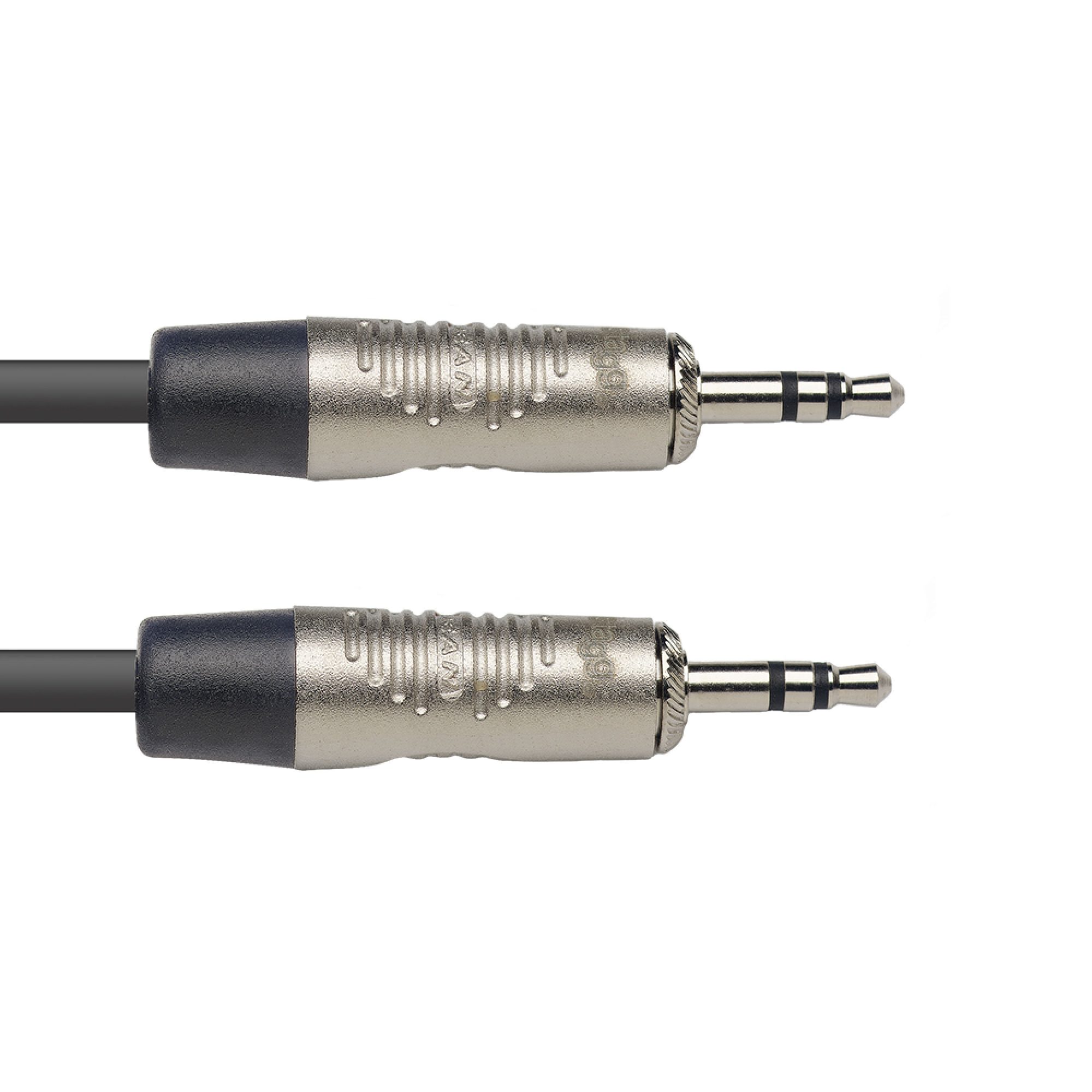 Stagg NAC1MPSR N série audio kabel, mini jack/mini jack (m/m), stereo, 1 m - Obrázek 2