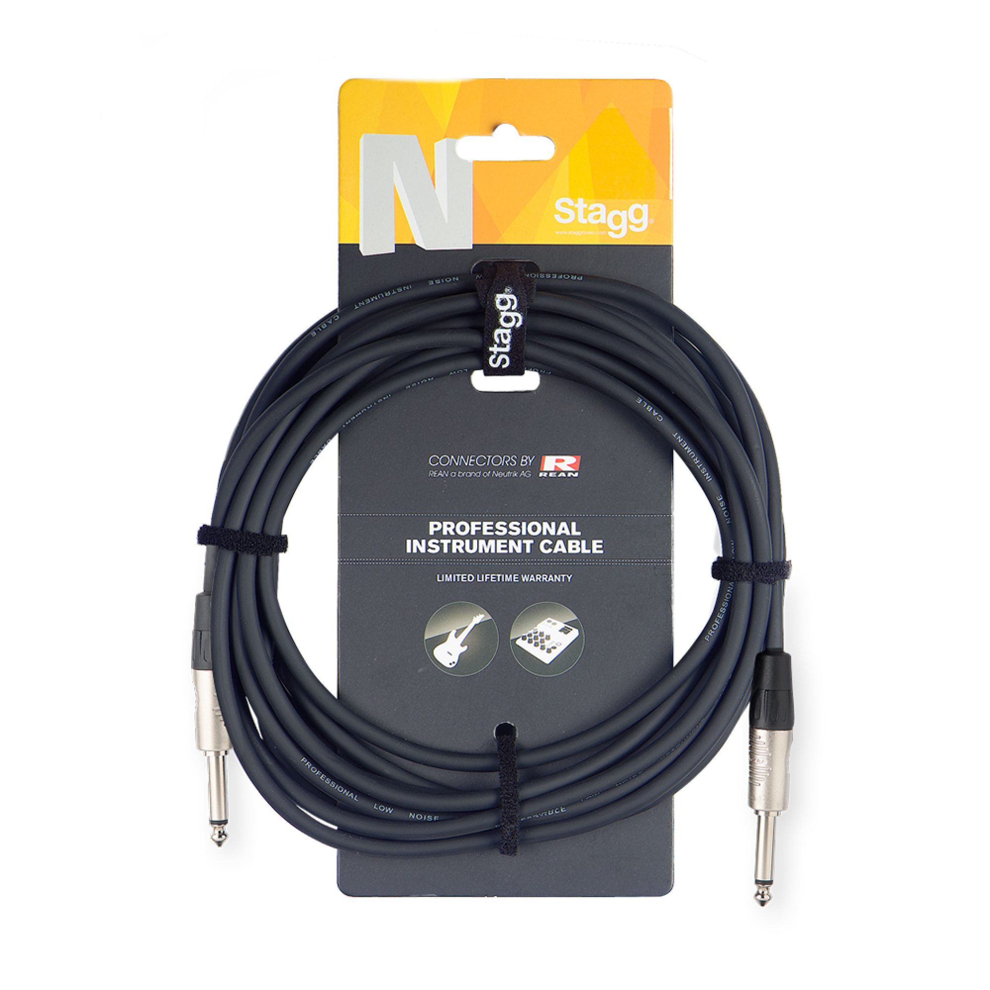 Stagg NGC3R, kabel JACK/JACK, 3m - Obrázek 7