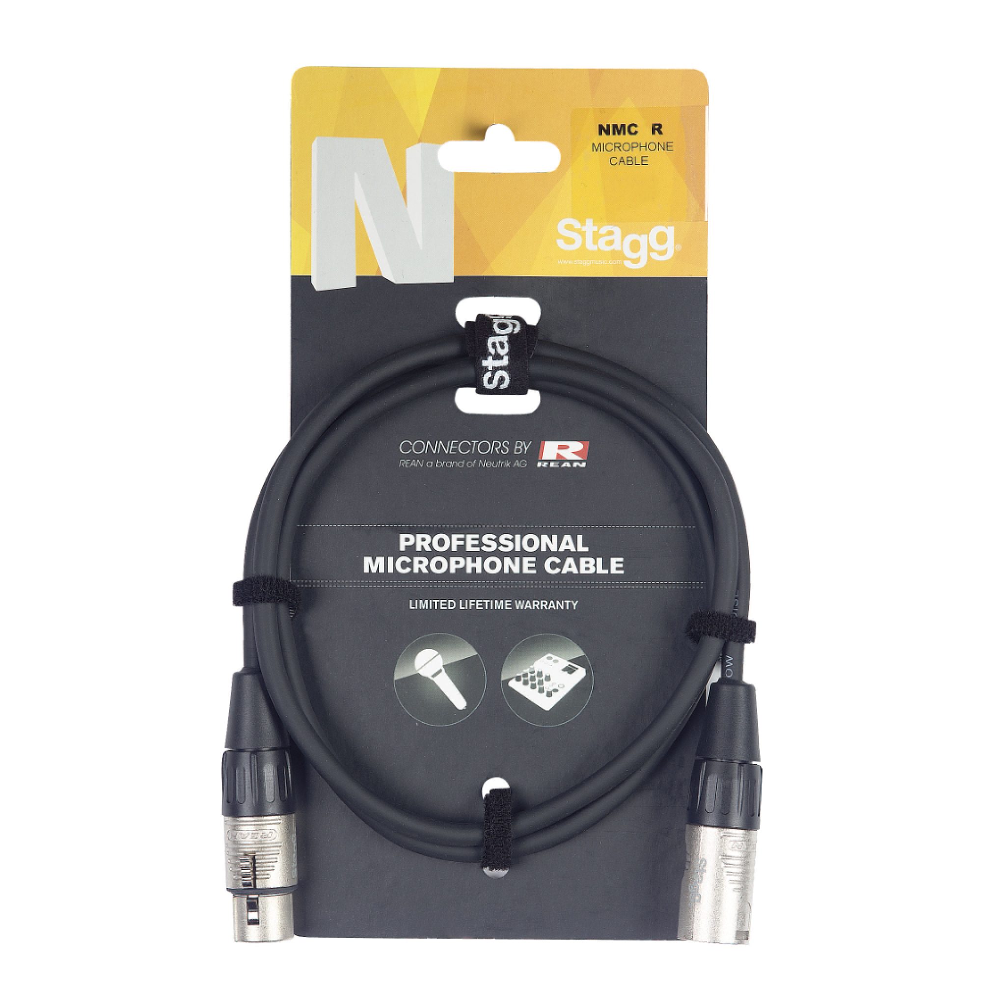 Stagg NMC3R, mikrofonní kabel XLR/XLR, 3m - Obrázek 7