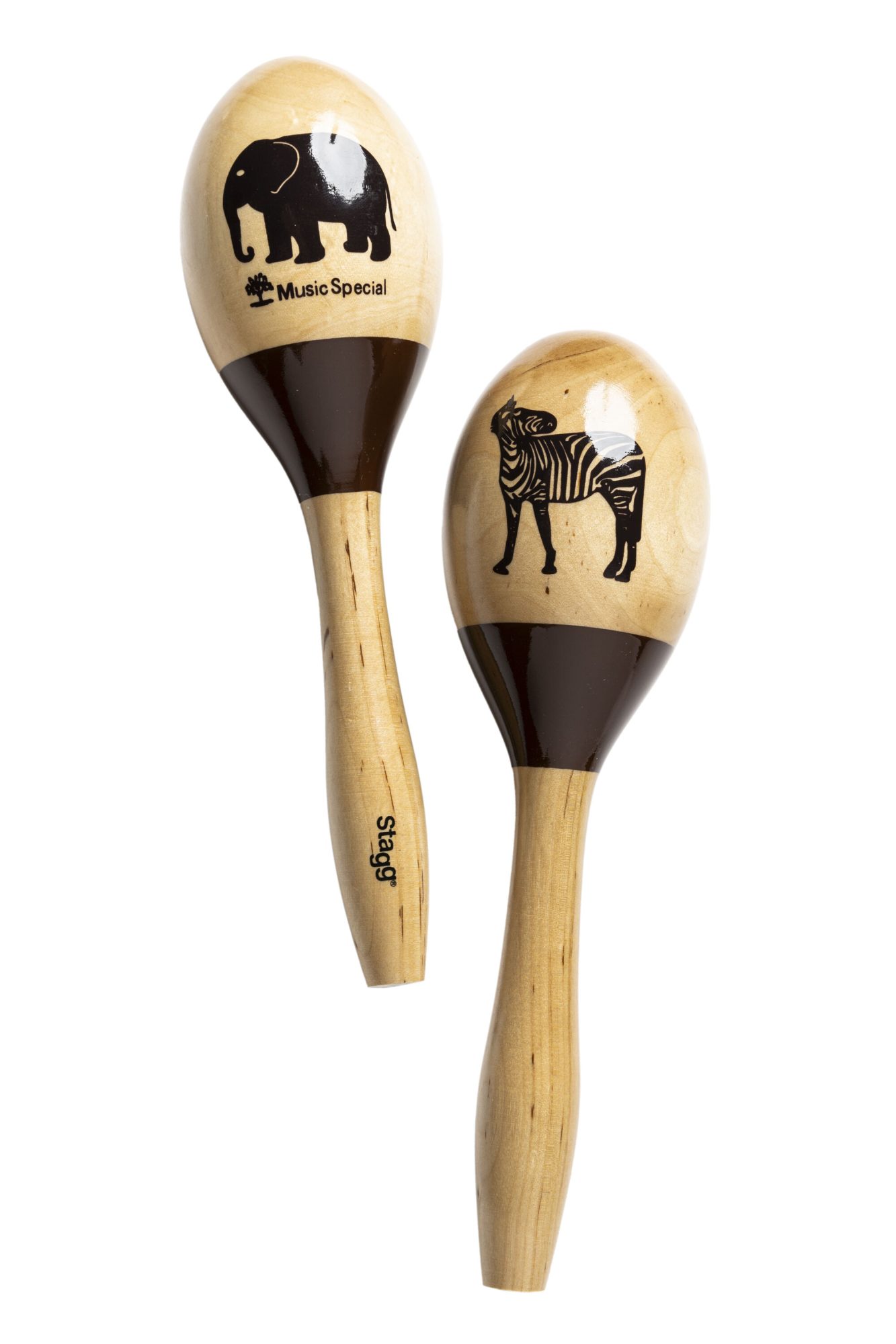 Stagg MRW-23 AFRICA, dřevěné maracas, Afrika