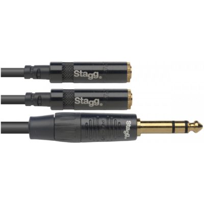 Stagg NYA010/PS2MJSR, audio redukce, délka 0,1 m