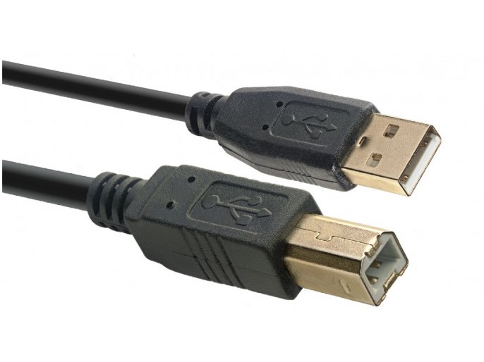 Stagg NCC1,5UAUB, kabel USB 2.0, USB A/USB B, 1,5m - Obrázek 3